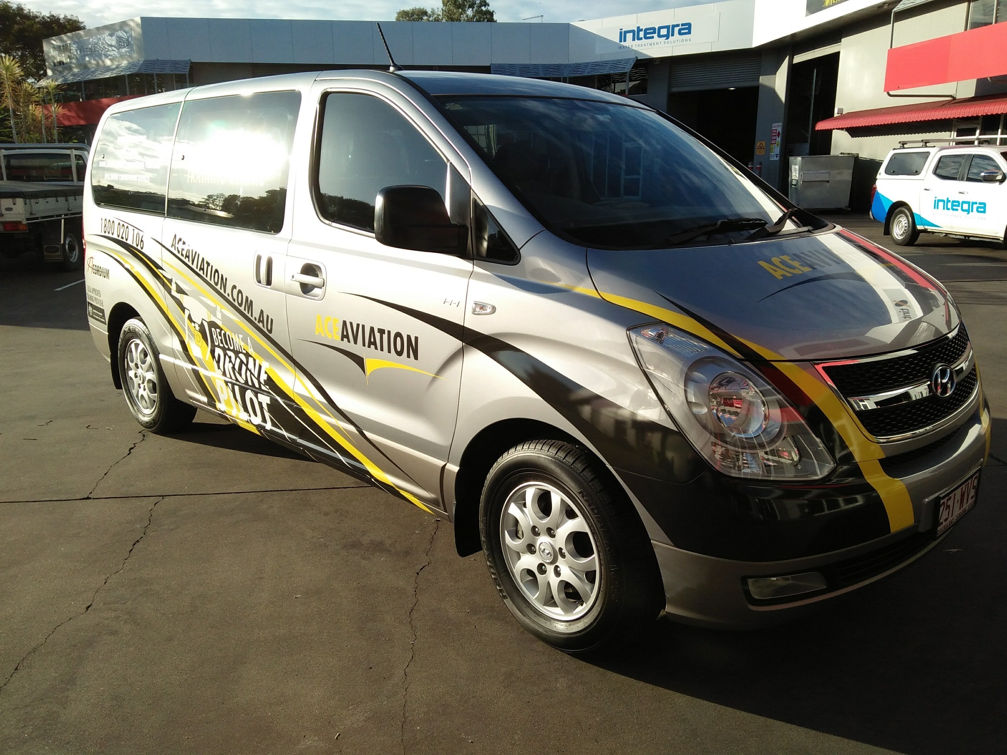 This van wrap proves you can think outside the box on graphics...