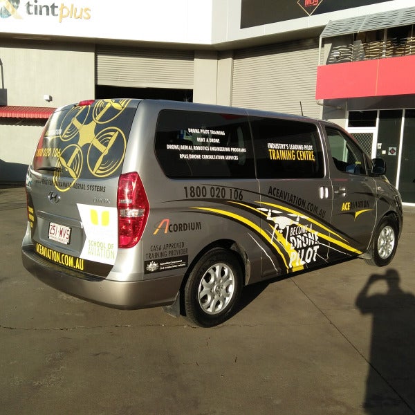 This van wrap proves you can think outside the box on graphics...