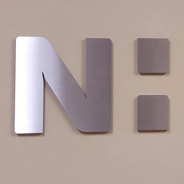 Indoor custom brand signage