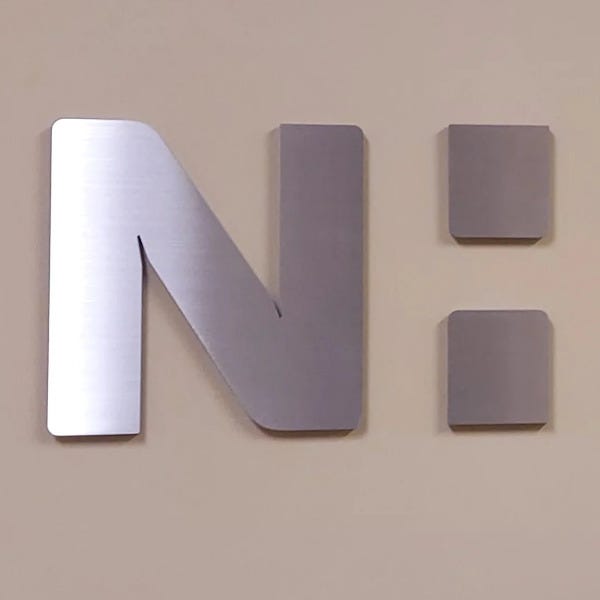Indoor custom brand signage