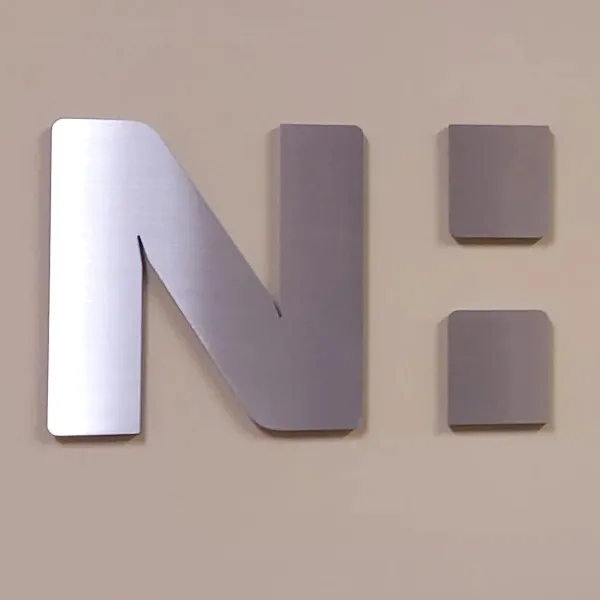 Indoor custom brand signage