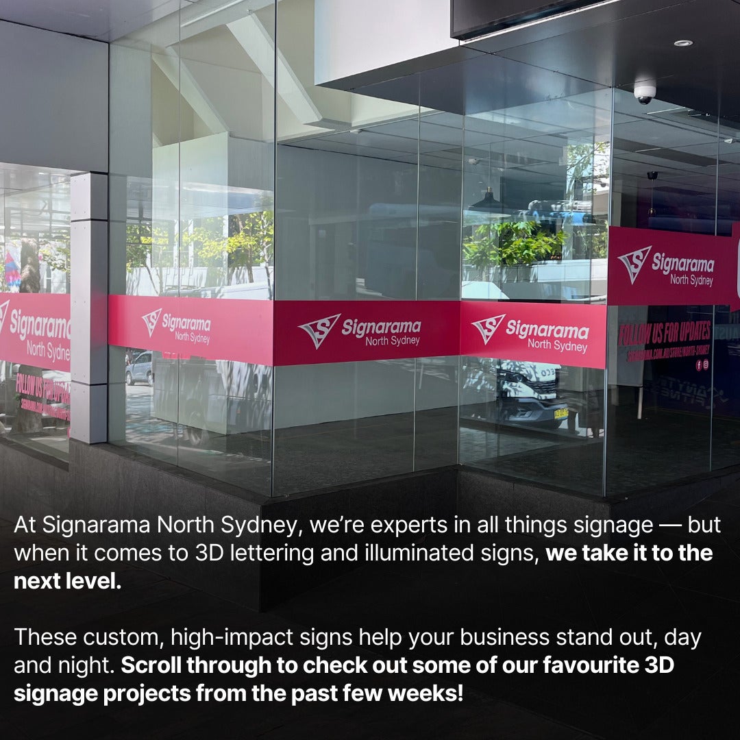Signarama North SydneyโExperts in 3D Signs