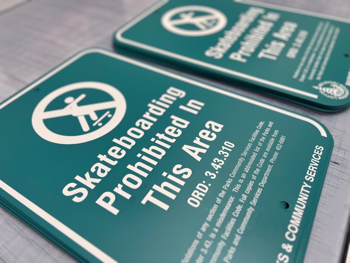 Park and Recreation Signs - City of Bellevue, WA