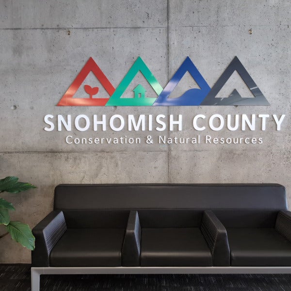 The logo wall