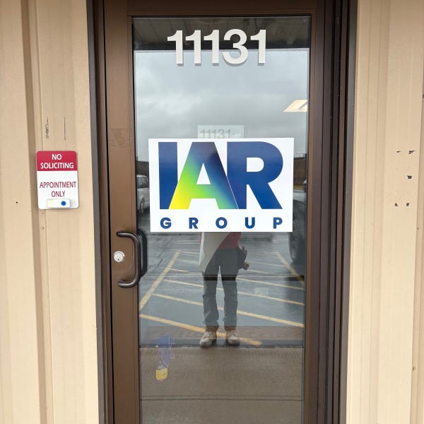 IAR Digitally Printed Vinyl for Front Door
