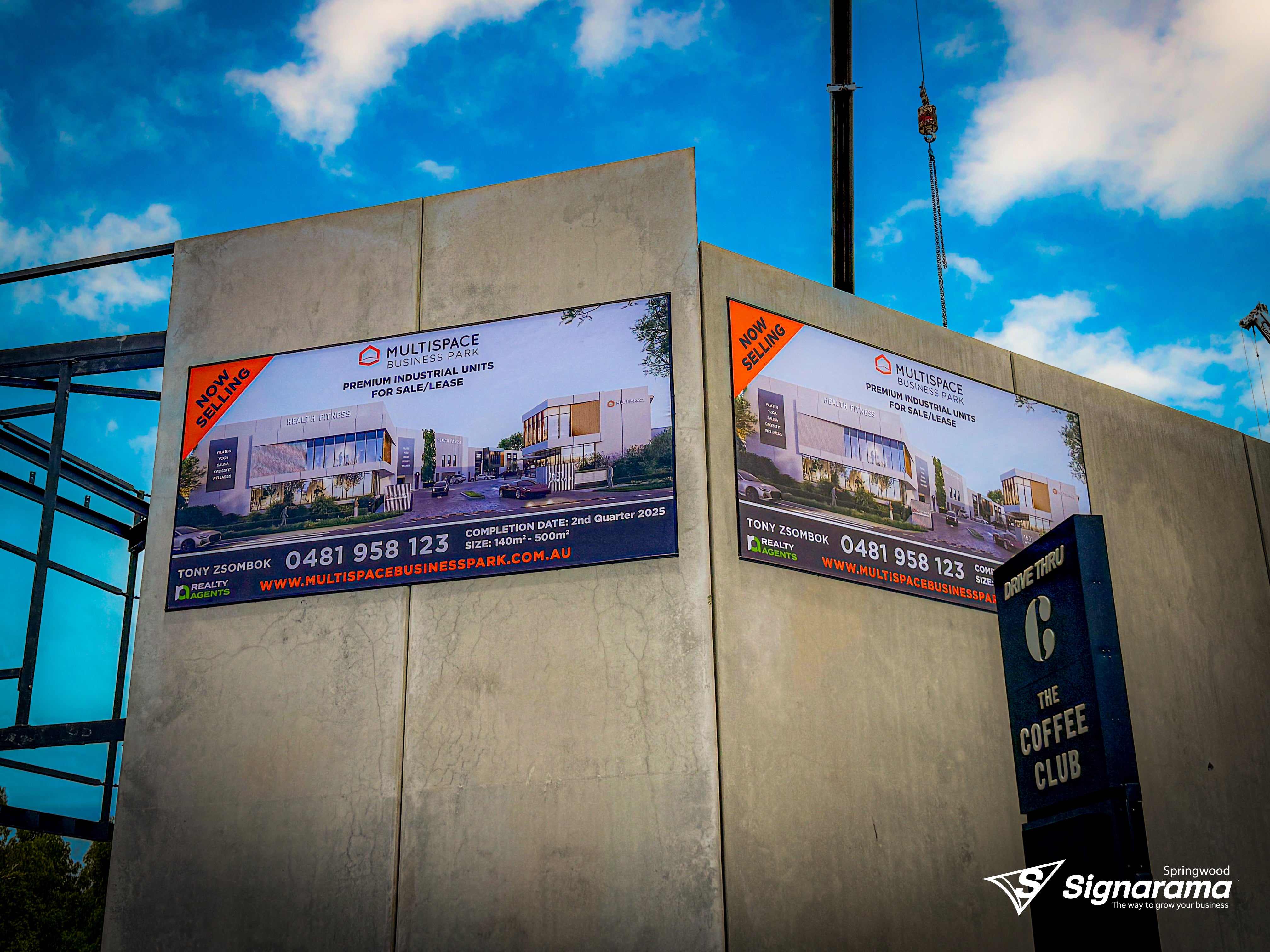 The Realty Agents - Sail Track Banners