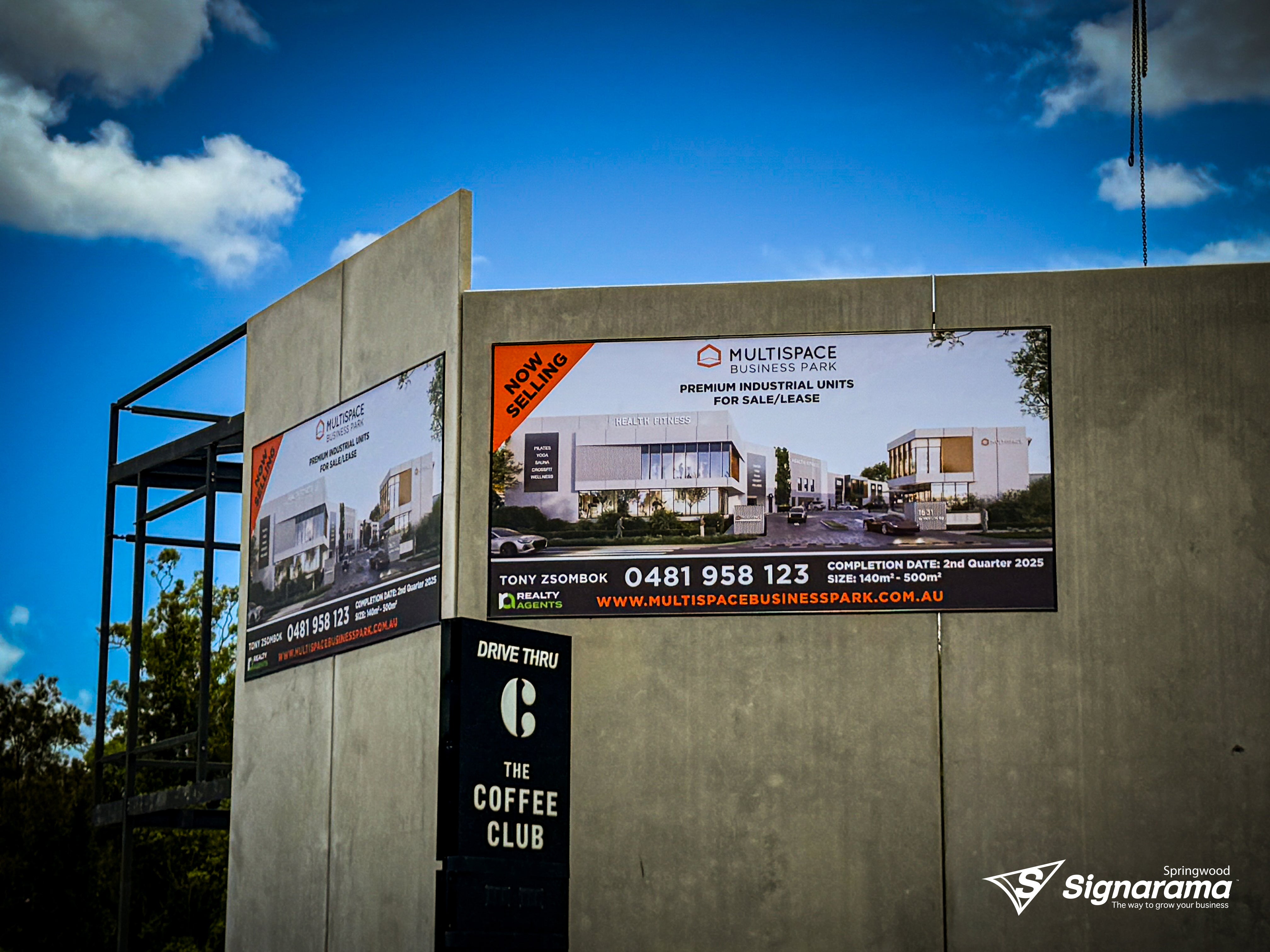 The Realty Agents - Sail Track Banners