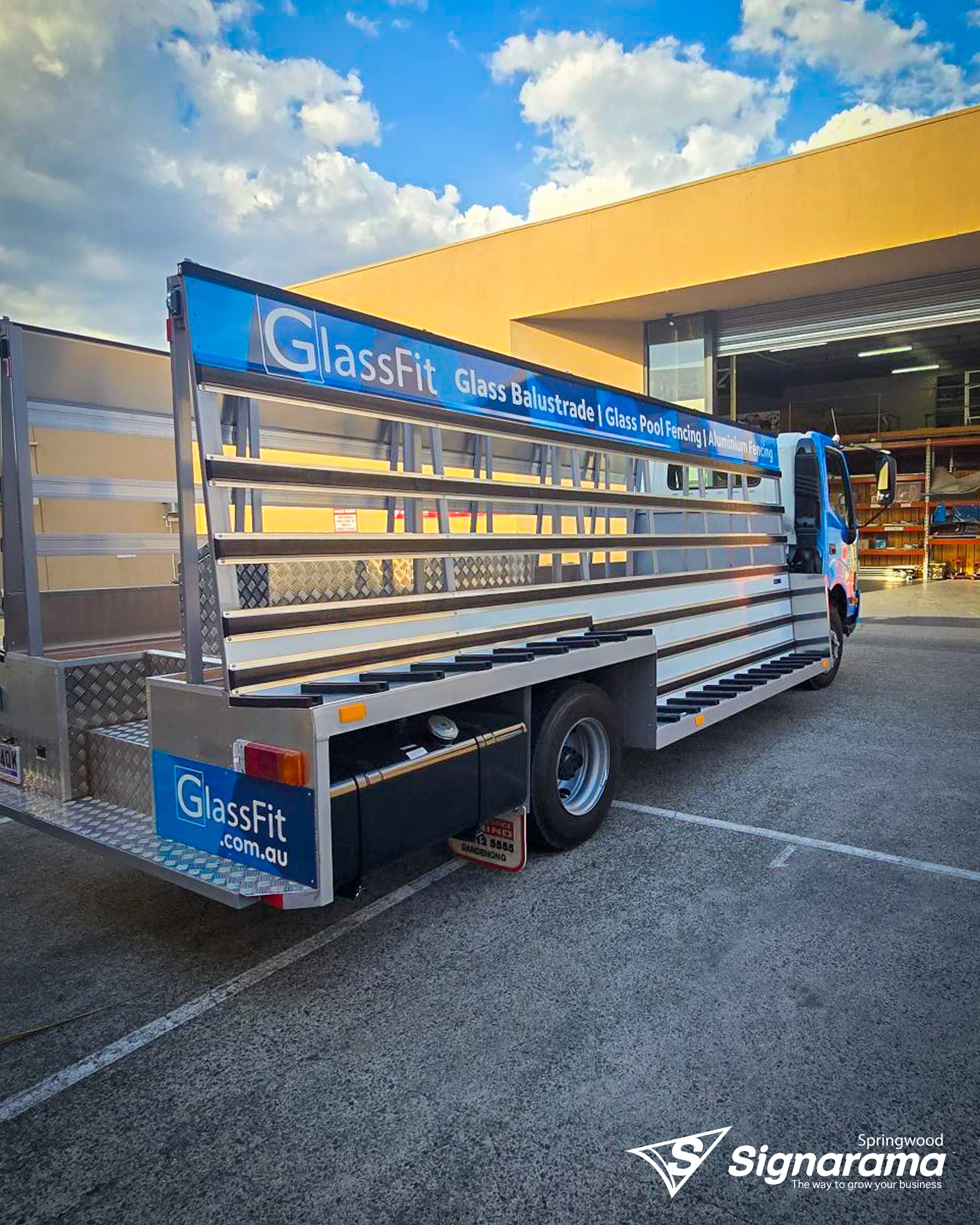 Glassfit Truck Graphics