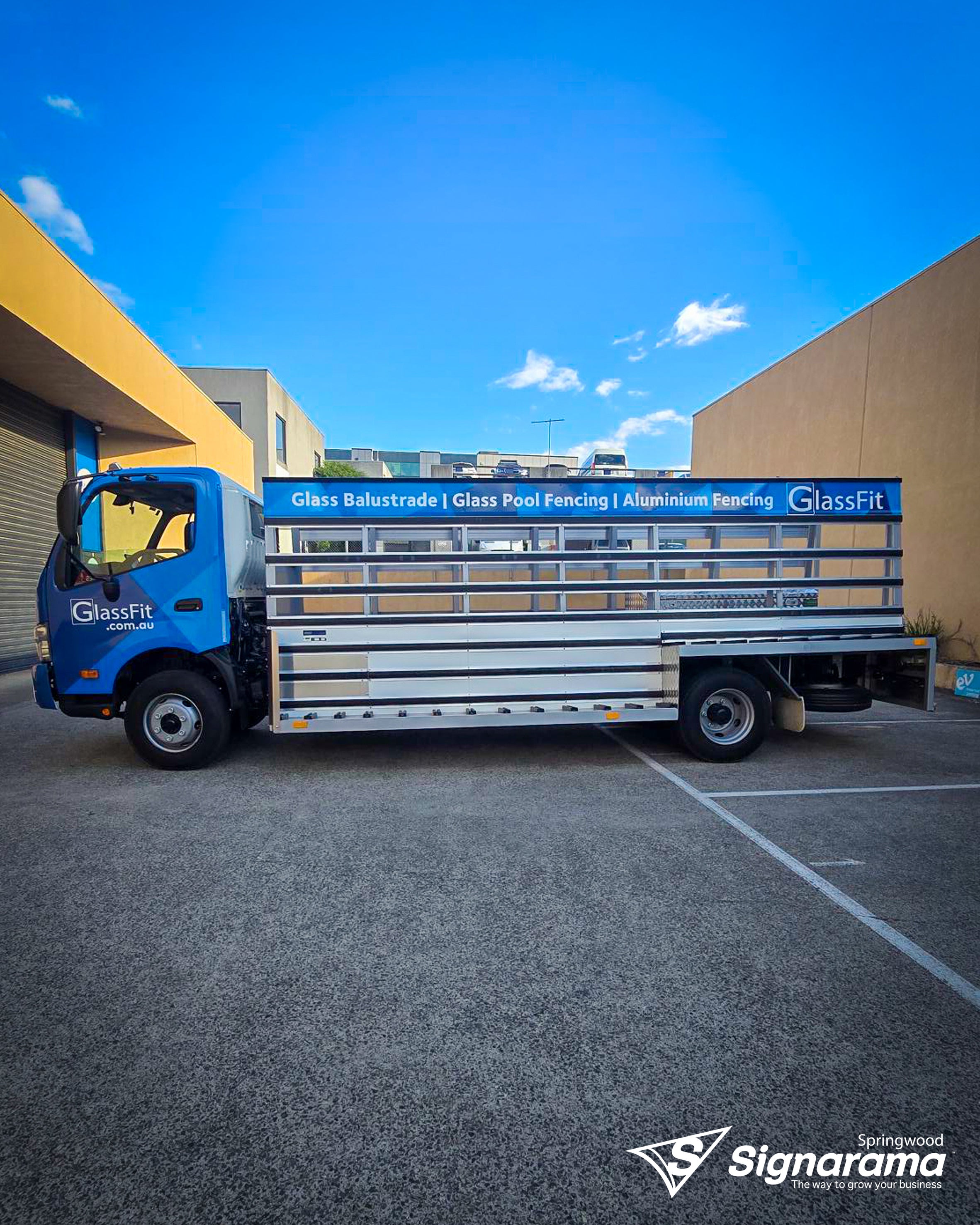 Glassfit Truck Graphics