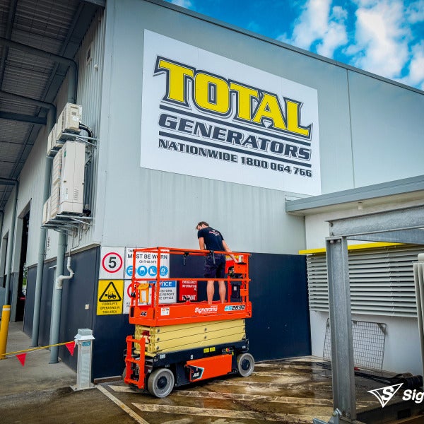 Total Generators - ACM Signage Update