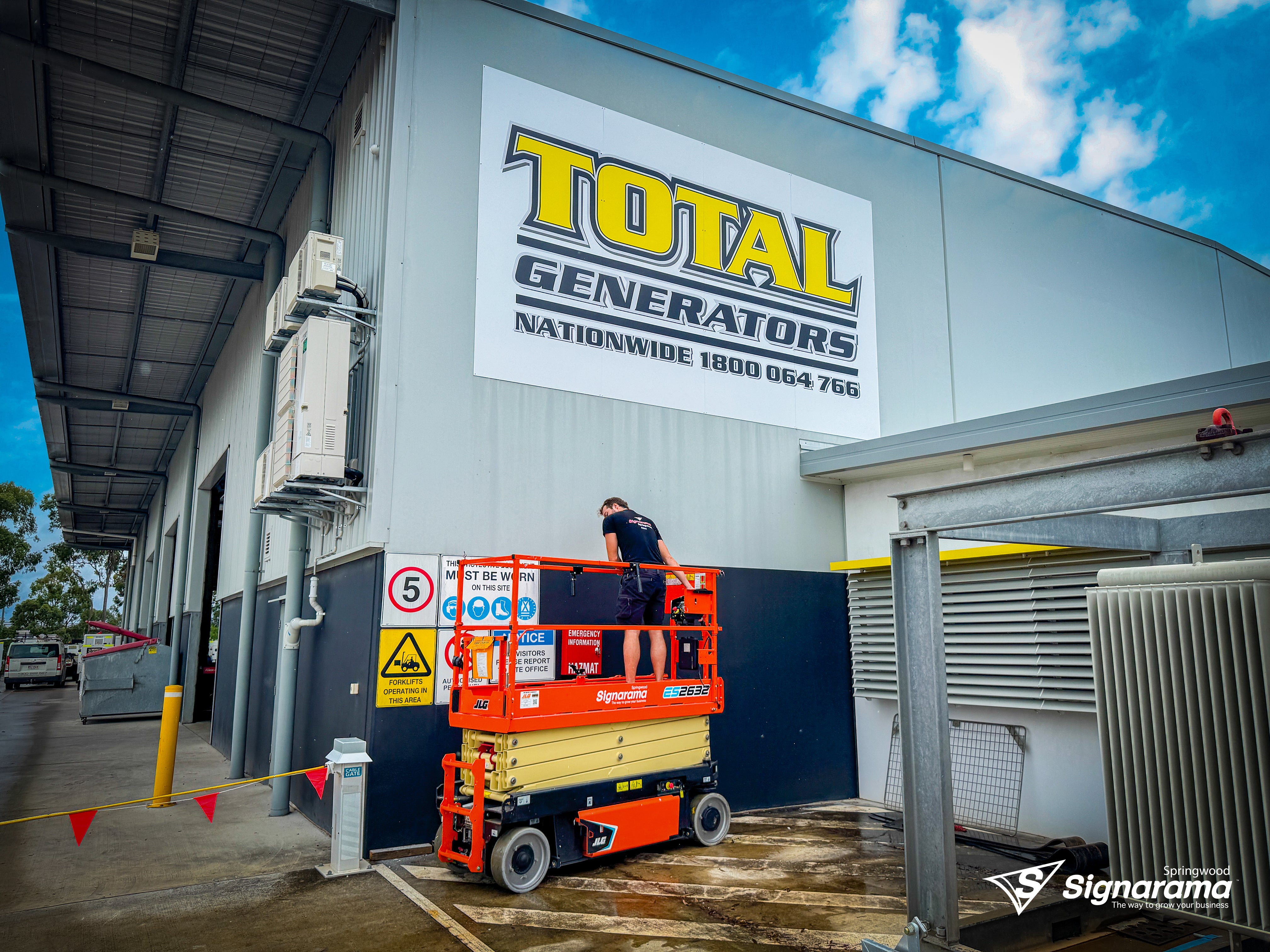 Total Generators - ACM Signage Update