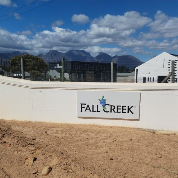 Entrance signage