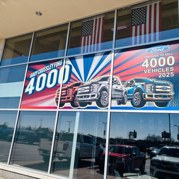 Window Graphics bring joy and curiousity, trust Signarama Liberty