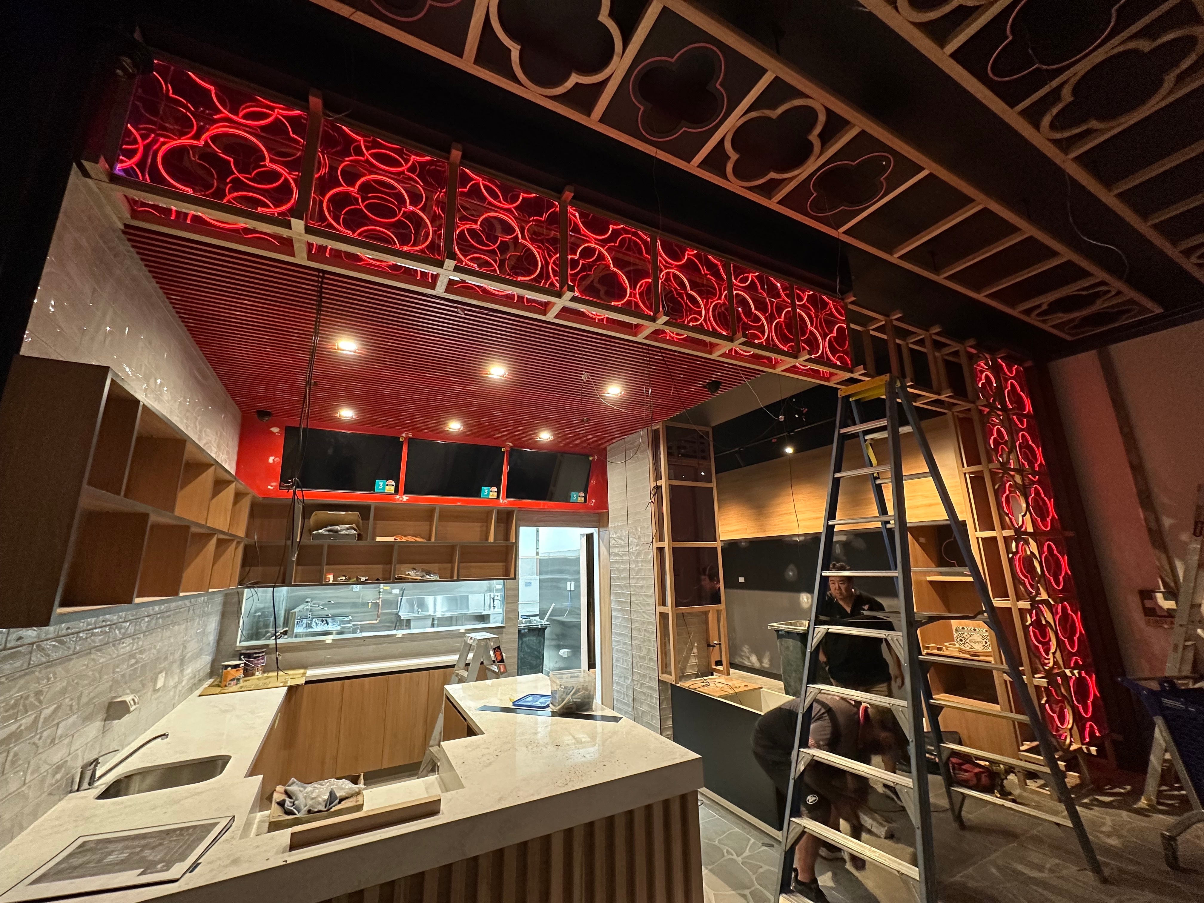 Custom Neon Signs for New Restaurant in Mt Gravatt
