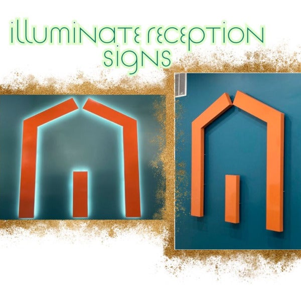 A little light in the reception area, please
