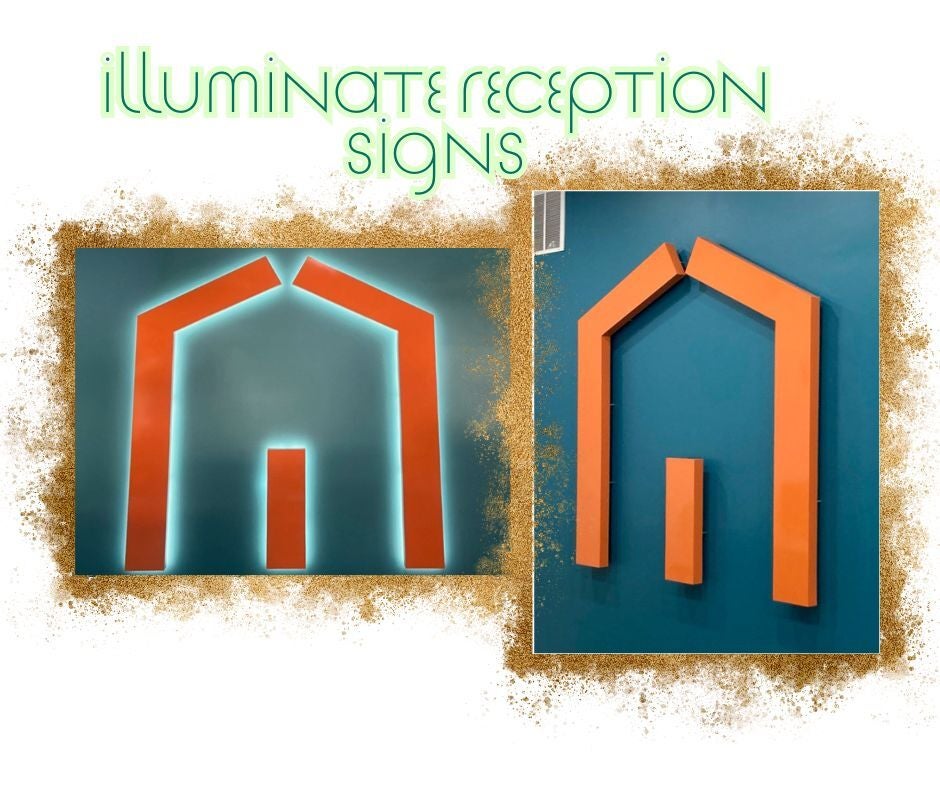 A little light in the reception area, please