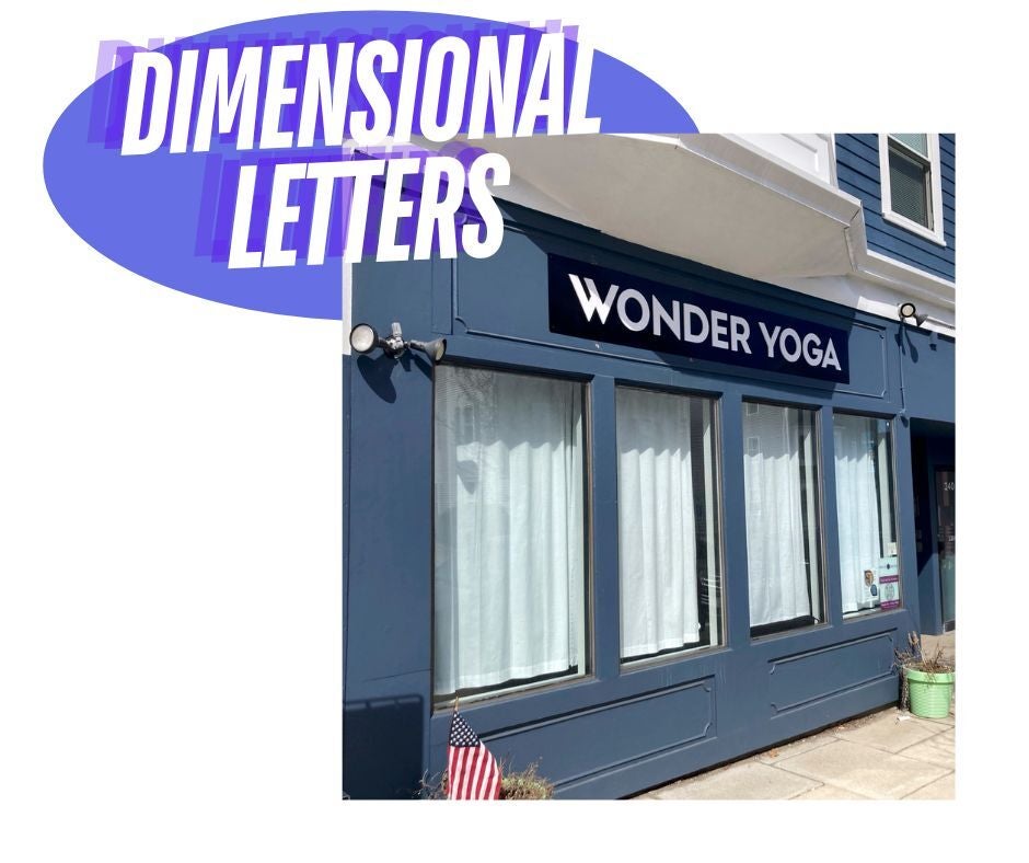 Dimensional Letters - Simple and Elegant