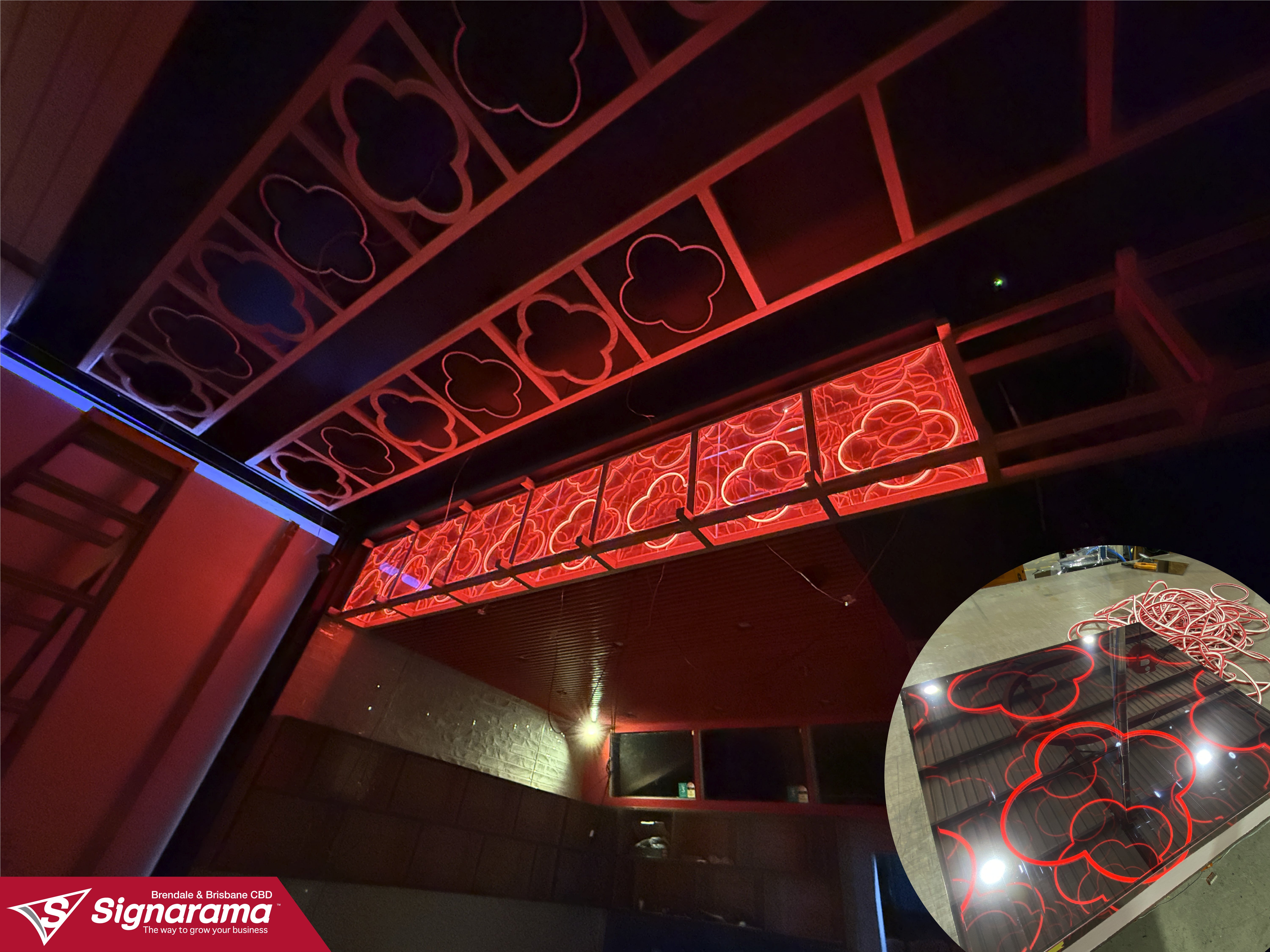 Custom Neon Signs for New Restaurant in Mt Gravatt