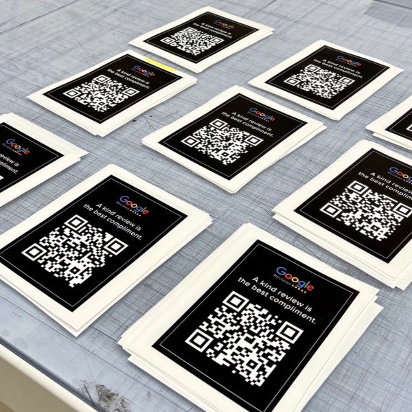 Signs that Gives Voice to your Raving Fans - QR Code Decals Stickers