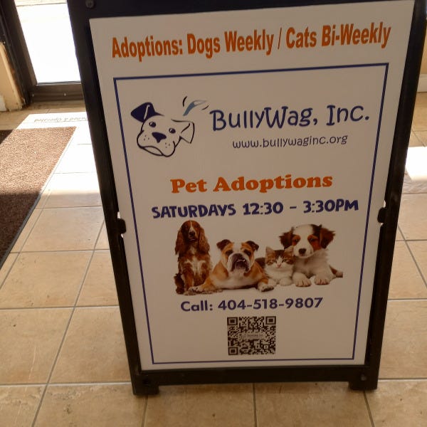 Bullywag Sidewalk Signage