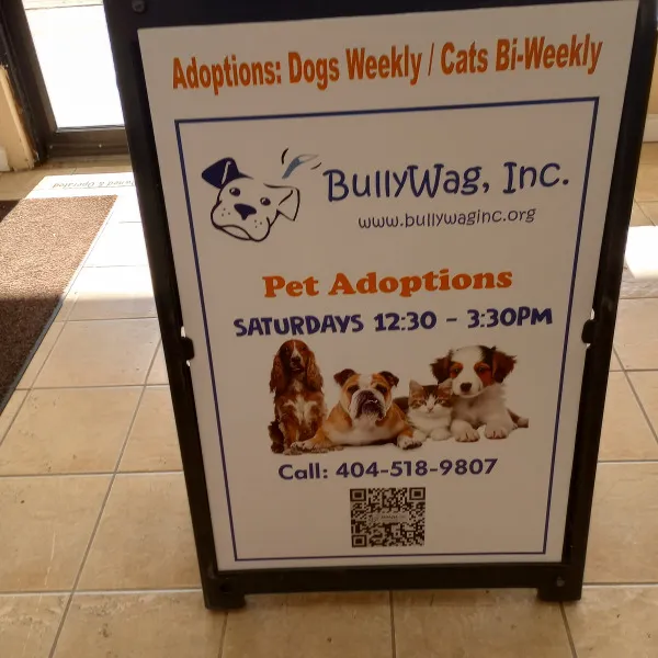 Bullywag Sidewalk Signage