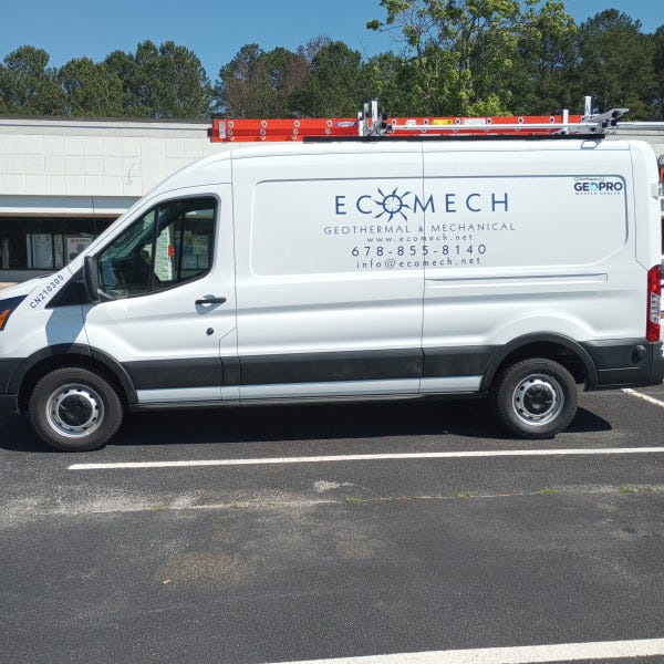 Ecomech Driverside Vehicle Graphics
