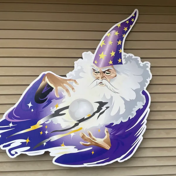 Gem Envy Building Sign- Wizard