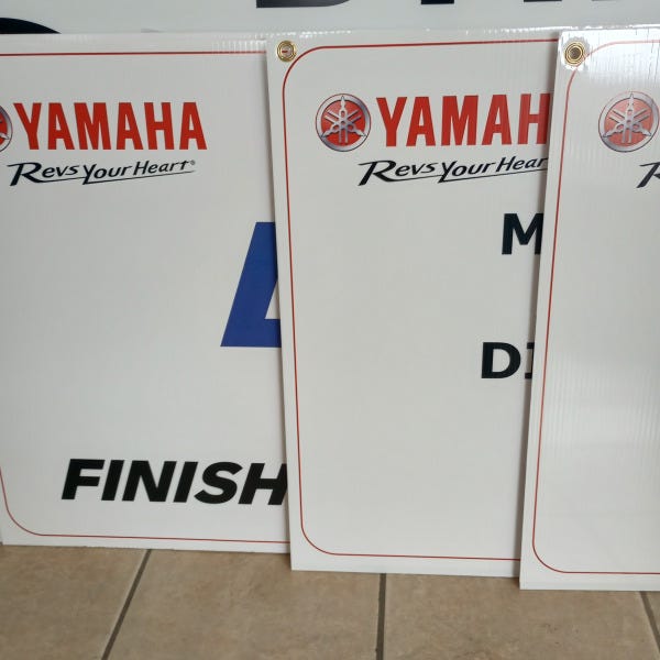 Yamaha Warehouse Signs