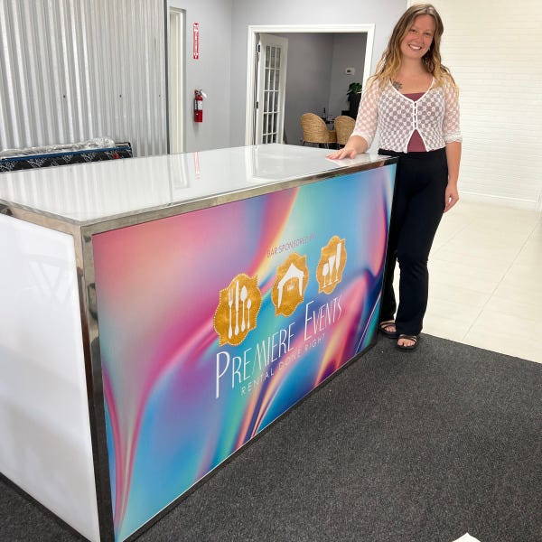 low tac vinyl for temporary signage