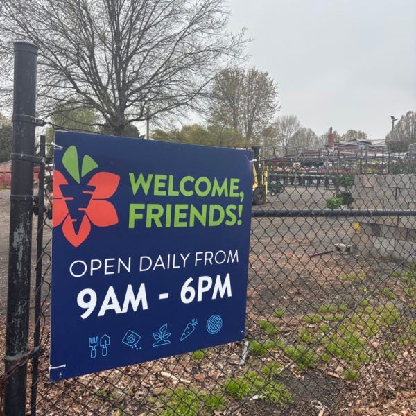Reston Farms Welcoms Spring with Custom Coroplast Signs