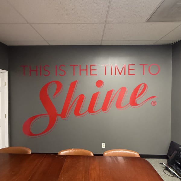 Shine Wall Mural