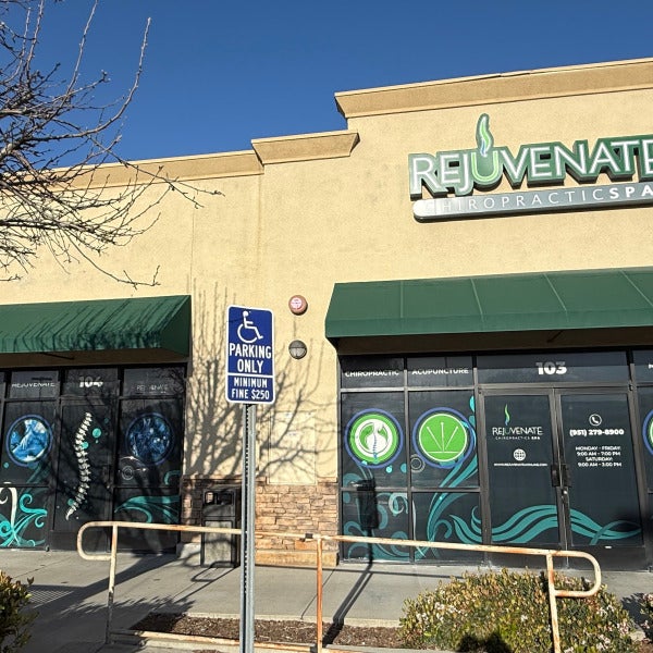 Rejuvenate Chiropractic Spa Storefront Graphics