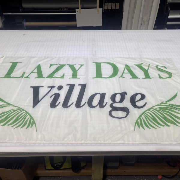 Lazy Days Village banner