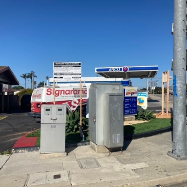 Did You Know We Installed These City of Ventura Public Notice Signs?
