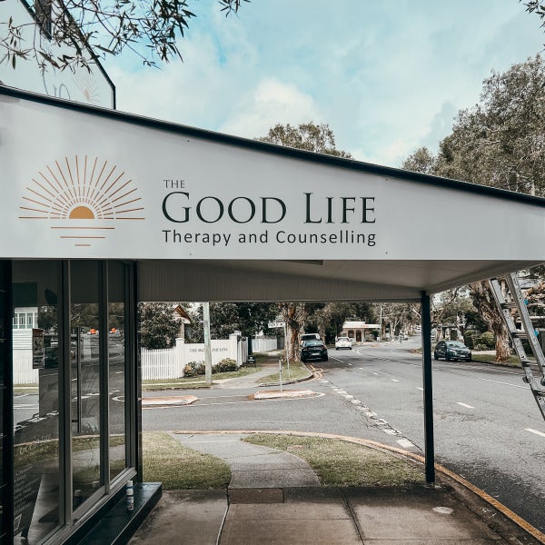 Welcoming New Office Signage for The Good Life Therapy