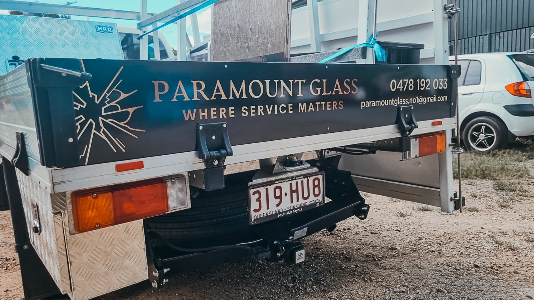 On the Road with Paramount Glass: Ute Signage That Stands Out