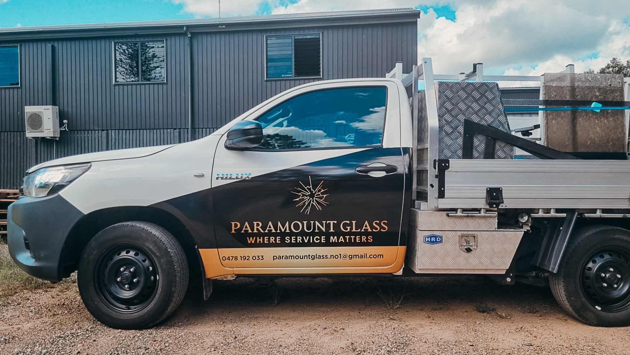 On the Road with Paramount Glass: Ute Signage That Stands Out