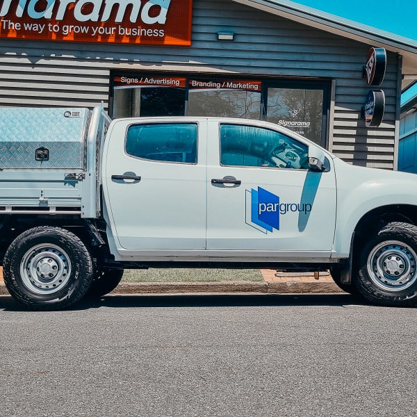 On-Site and On-Brand: Ute Decals for Pargroup