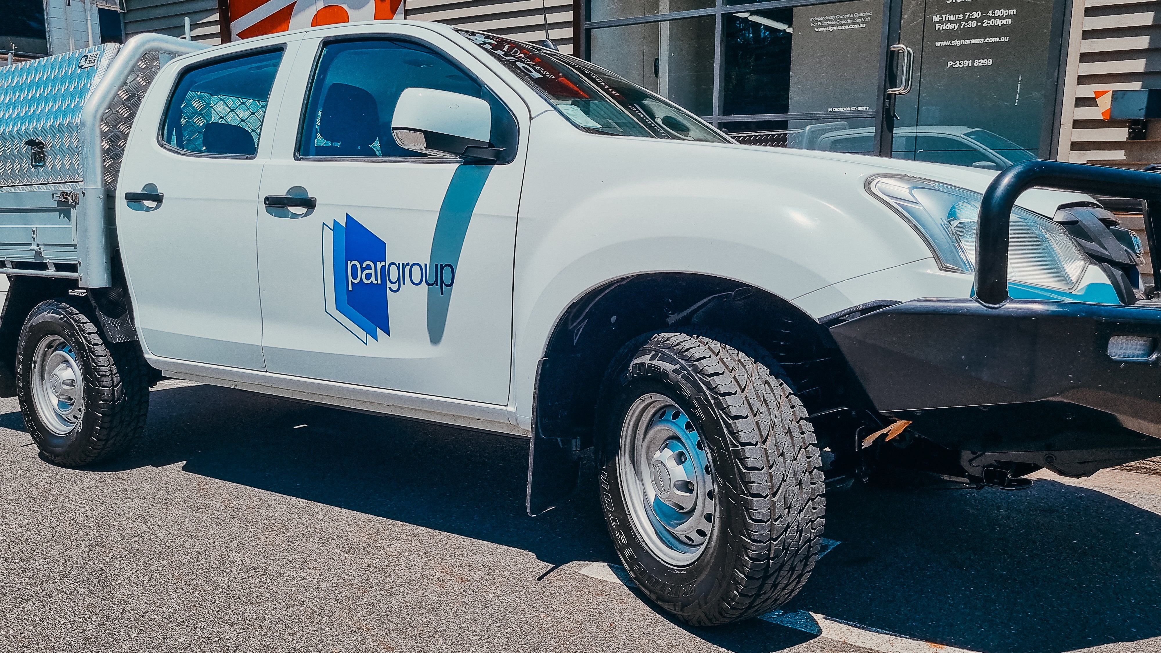 On-Site and On-Brand: Ute Decals for Pargroup