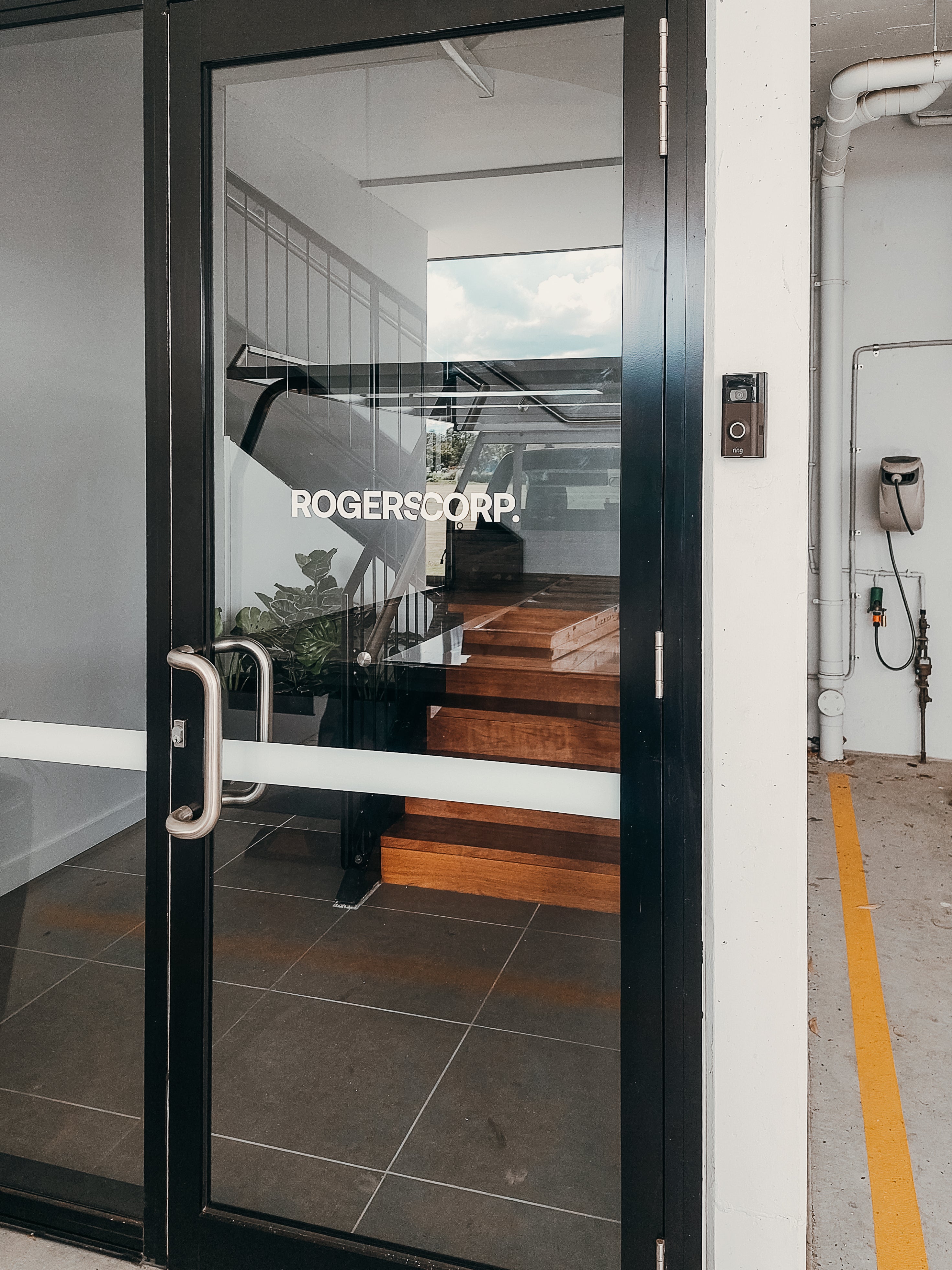 Multi-Site Office Signage for Rogerscorp