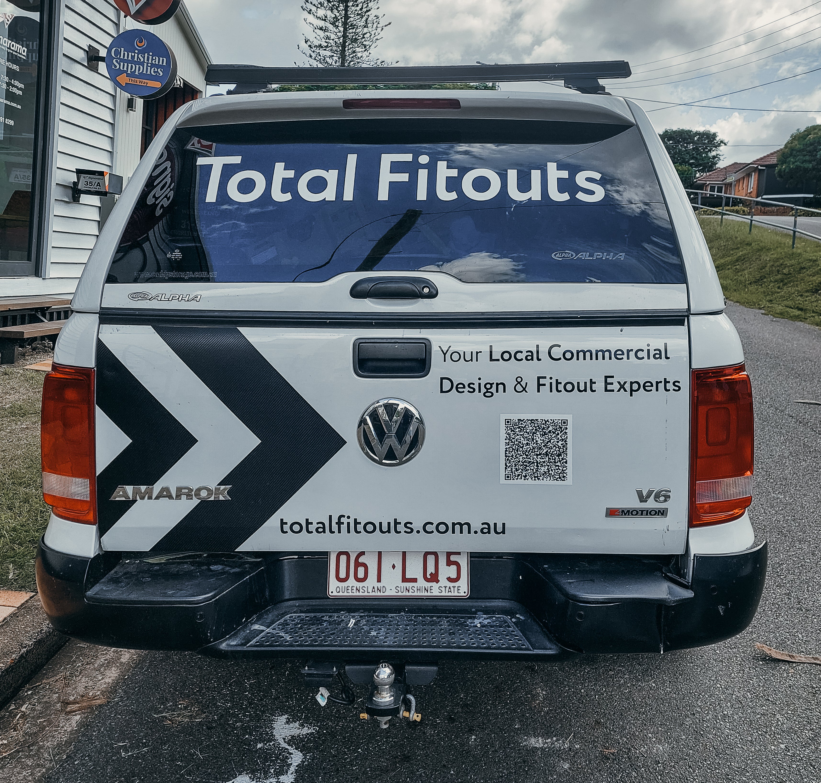Precision Ute Decals for Total Fitouts