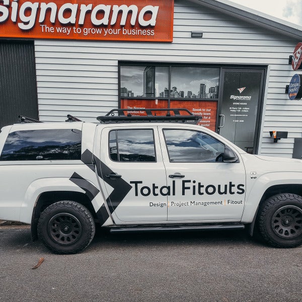 Precision Ute Decals for Total Fitouts