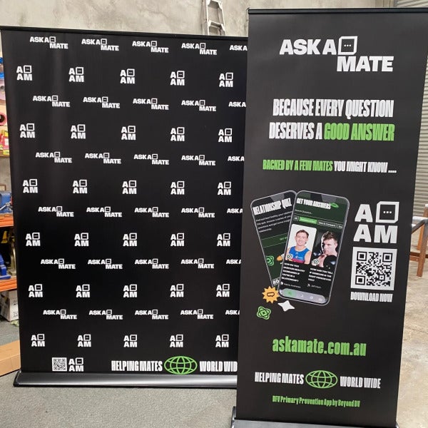 Perfect combo of pull up banners for your next exhibition.