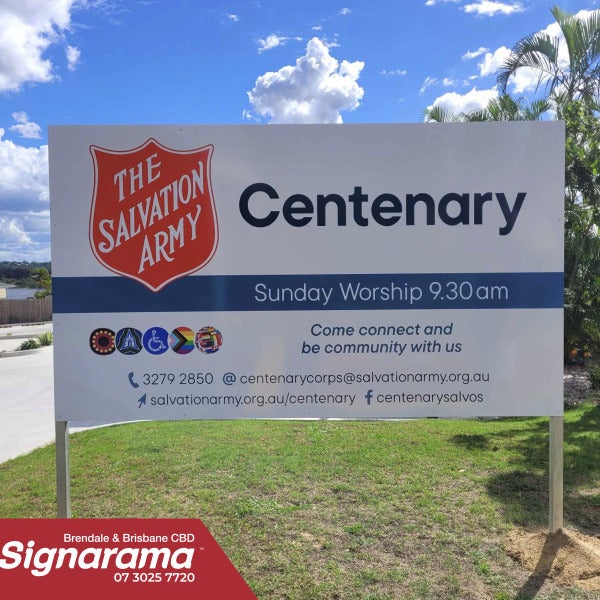 Panel and Post Sign | Business Sign Brisbane