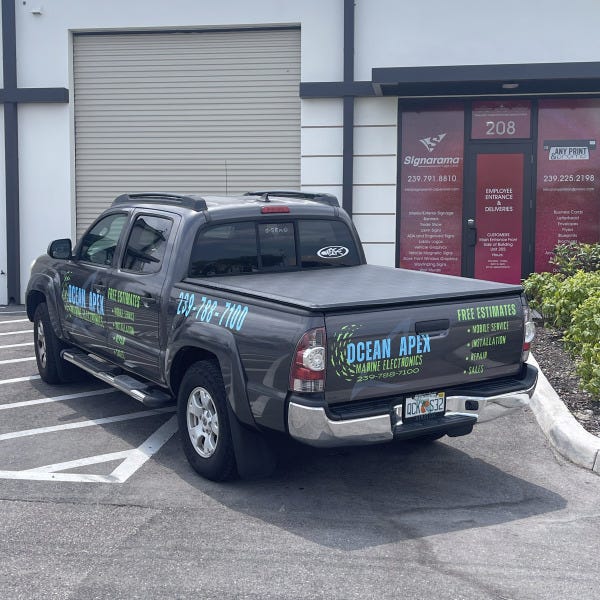 Ocean Apex truck vinyl 2