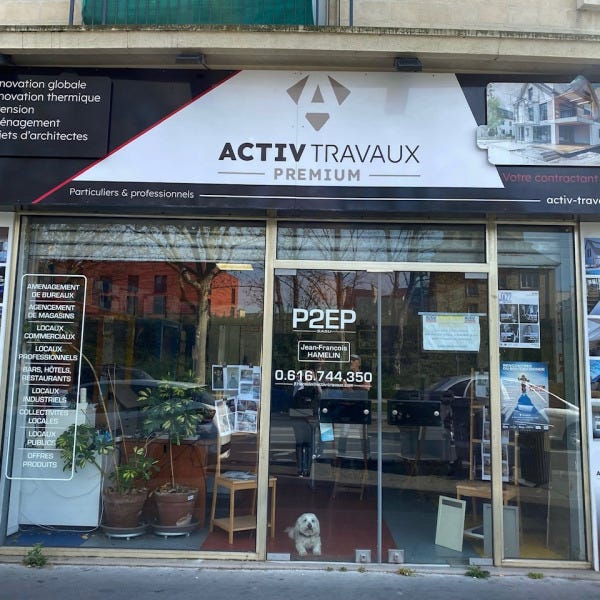Enseigne et décoration vitrines