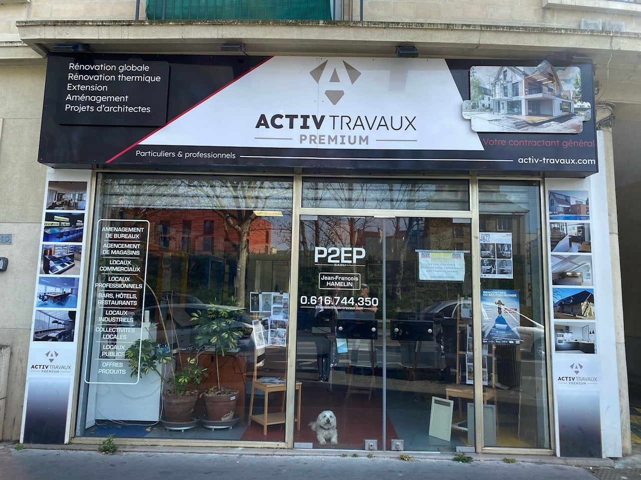 Enseigne et décoration vitrines