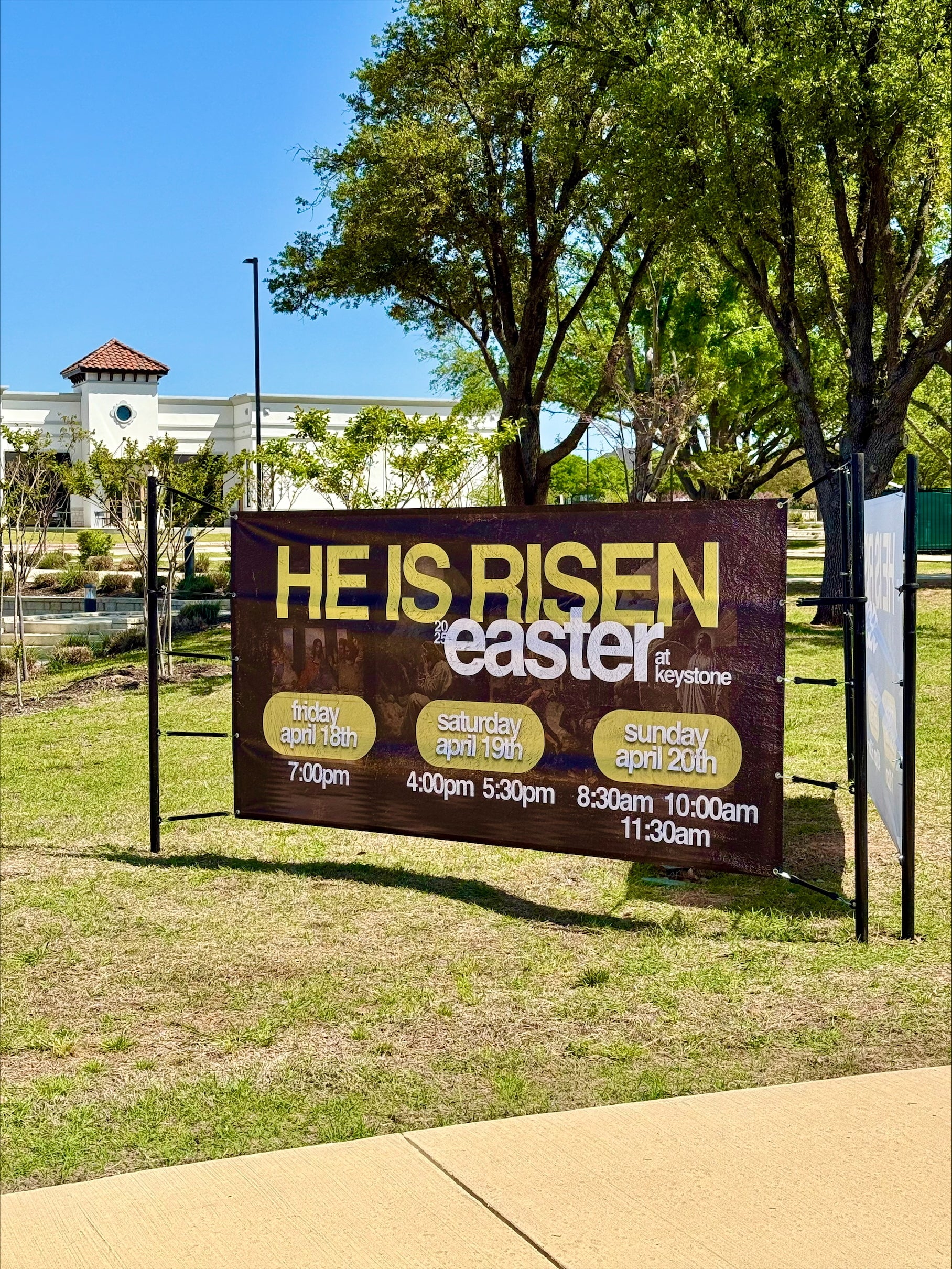 Gearing up for the Holidays with Keystone Church by Signarama North Fort Worth/Keller