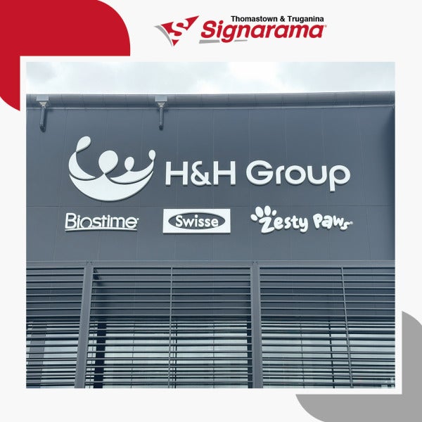 Striking Front Signage for HH Group – Delivered by Signarama Thomastown & Truganina