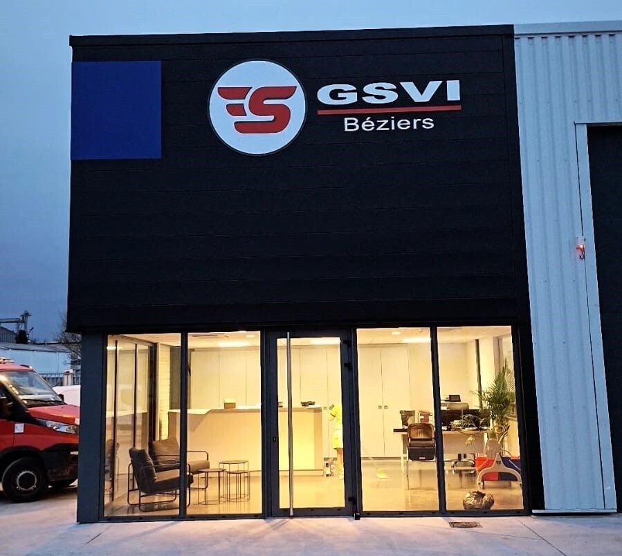 GSVI Baillargues : une enseigne lumineuse LED signée Signarama Vendargues qui capte tous les regards